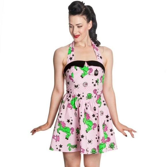 hell bunny zombie unicorn dress